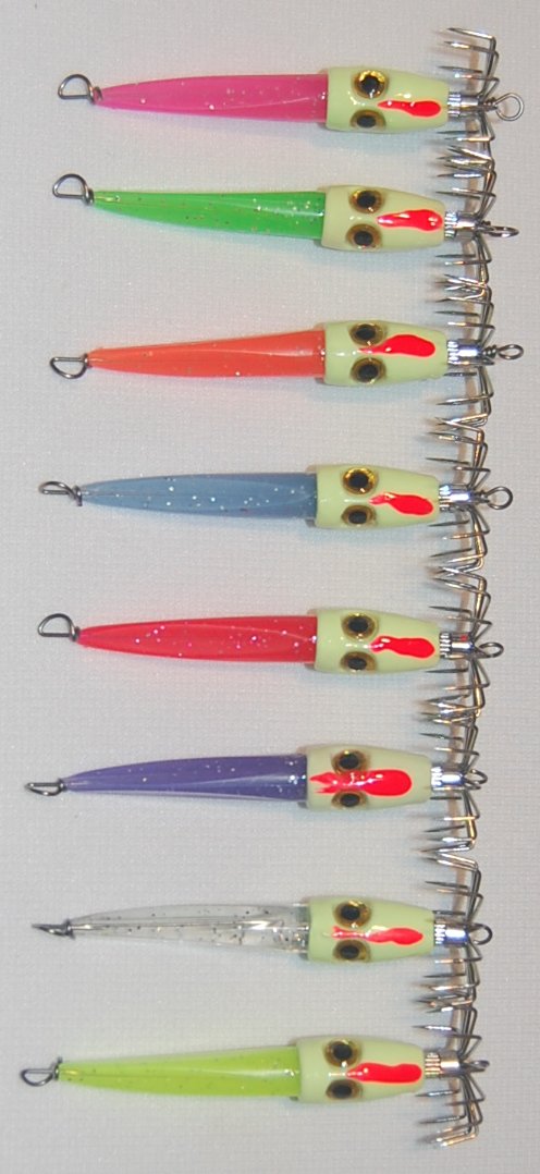 Bullet Head Squid Jigs