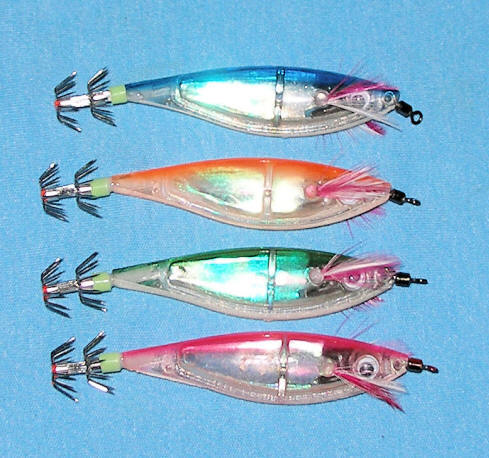 Sunset Wave Squid Jigs